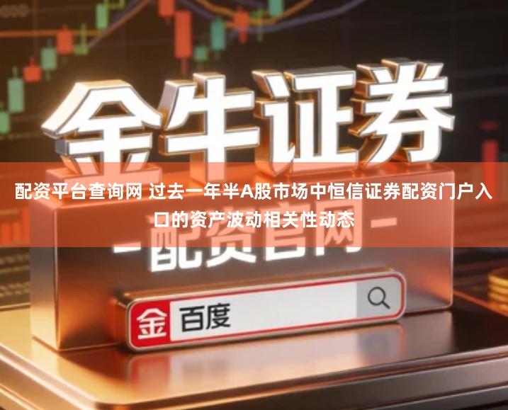 配资平台查询网 过去一年半A股市场中恒信证券配资门户入口的资产波动相关性动态